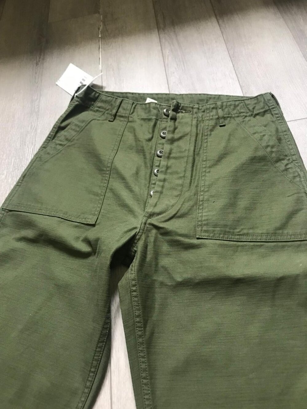 Sauce Zhan OG-107 Militarty Fatigues in Olive Green (W31x32) BNWT